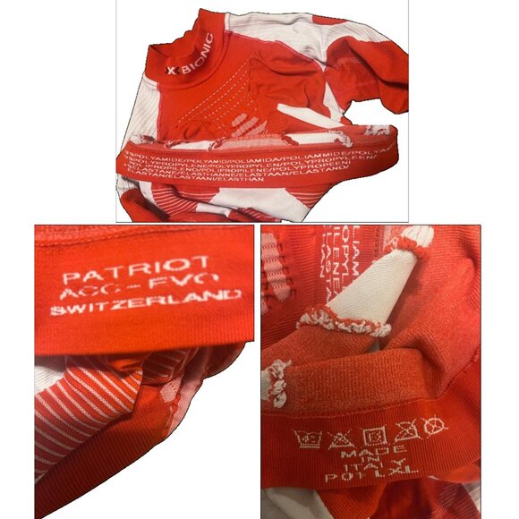 X-BIONIC Energy Accumulator 4.0 Patriot Long Sleeve Base Layer - Picture 7 of 7